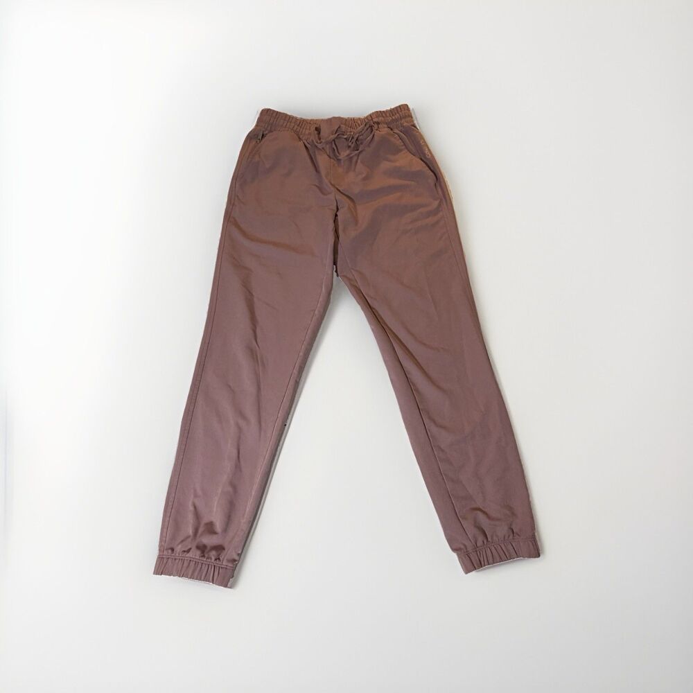 Calvin Klein Jeans Women’s Mauve Jogger Pants Drawstring Stretch Small